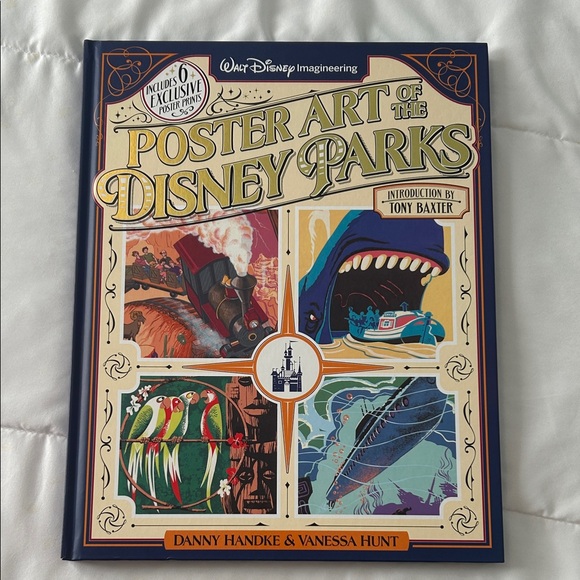 Disney Imagineering Poster Art of the Disney Parks Book with Bonus Poster Prints - Picture 1 of 16